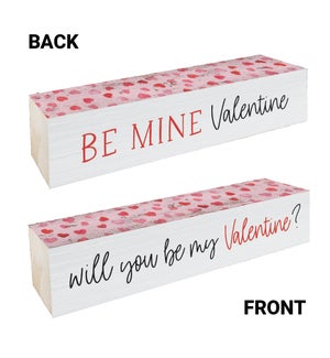 Be Mine Valentine Block